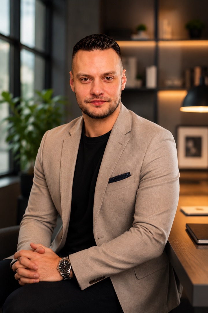 Michal Hudák v kancelárii B2B Services